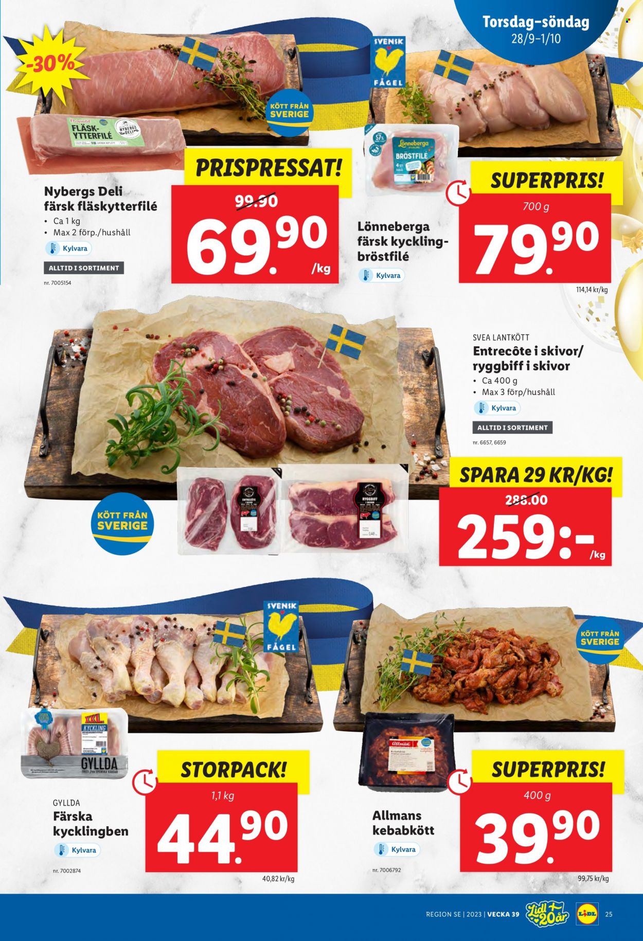 Lidl reklamblad - 25/9 2023 - 1/10 2023. Sida 29