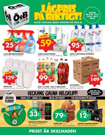 ÖoB reklamblad - 18/9 2023 - 24/9 2023.