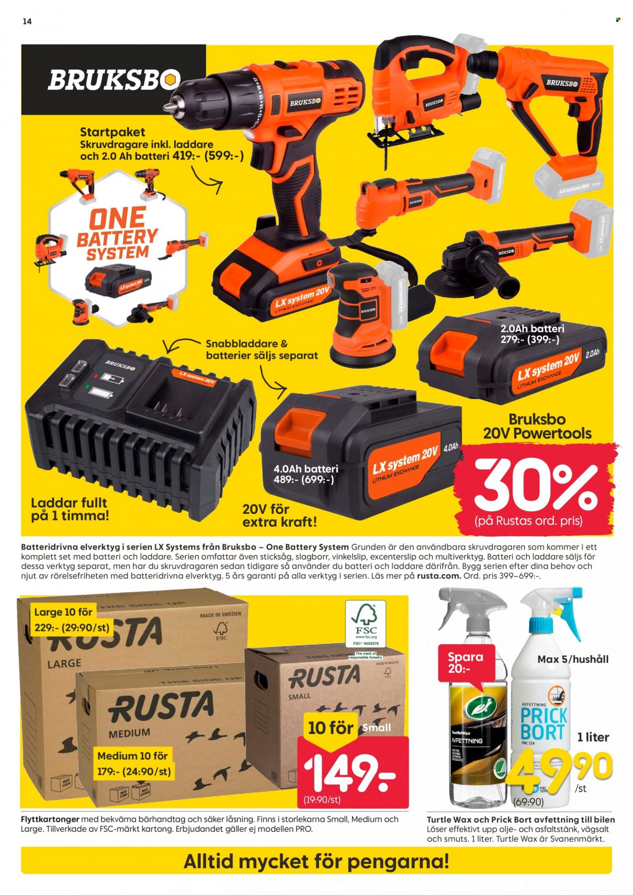 Rusta reklamblad - 18/9 2023 - 24/9 2023. Sida 14