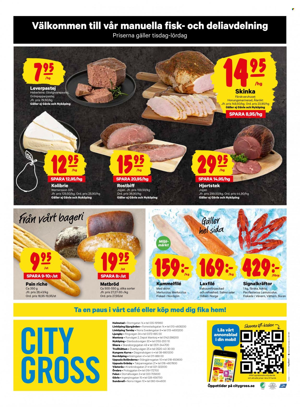 City Gross reklamblad - 18/9 2023 - 24/9 2023. Sida 12