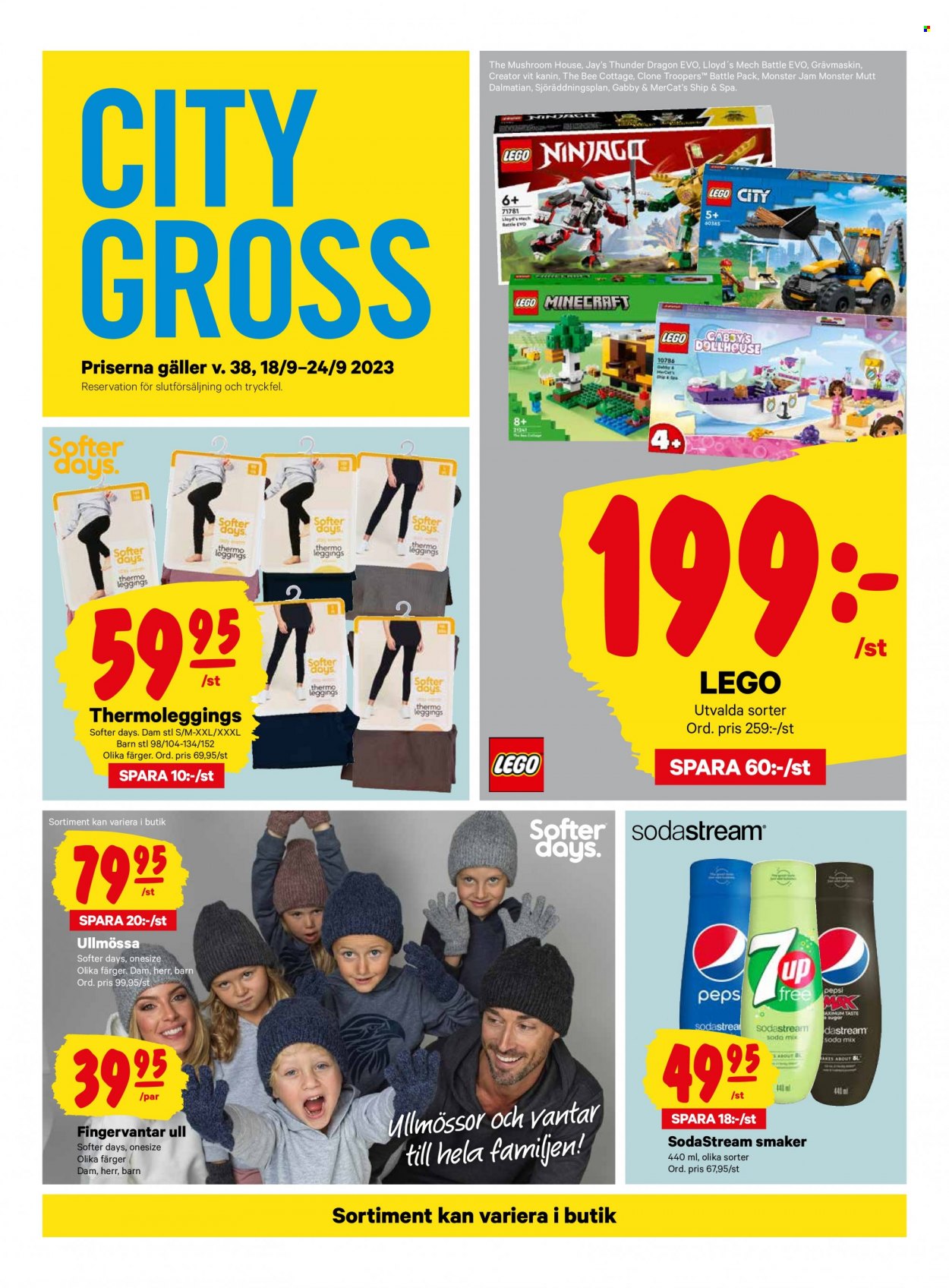 City Gross reklamblad - 18/9 2023 - 24/9 2023. Sida 13