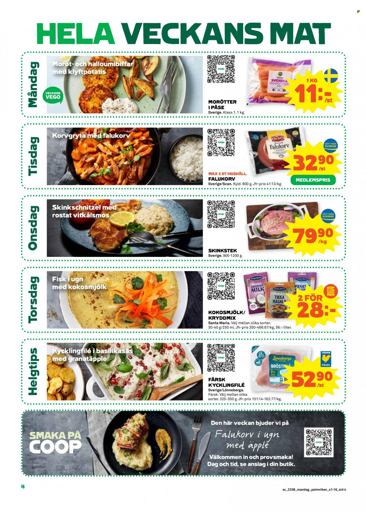 Coop reklamblad - 18/9 2023 - 24/9 2023. Sida 4