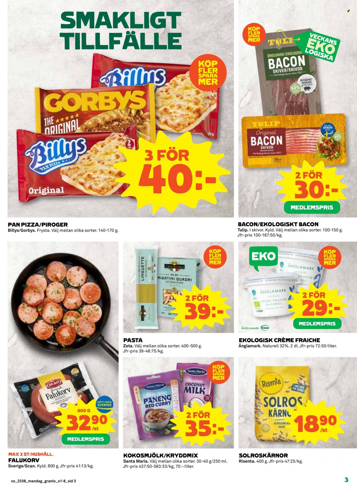 Coop reklamblad - 18/9 2023 - 24/9 2023. Sida 3