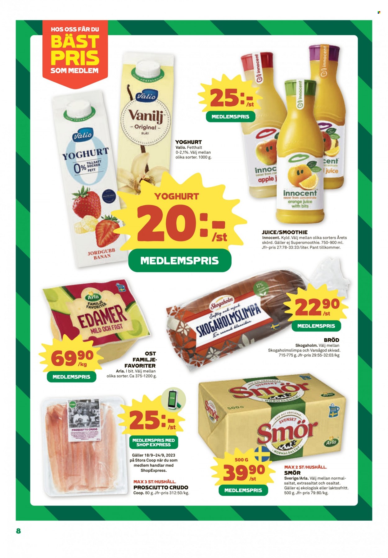 Stora Coop reklamblad - 18/9 2023 - 24/9 2023. Sida 8