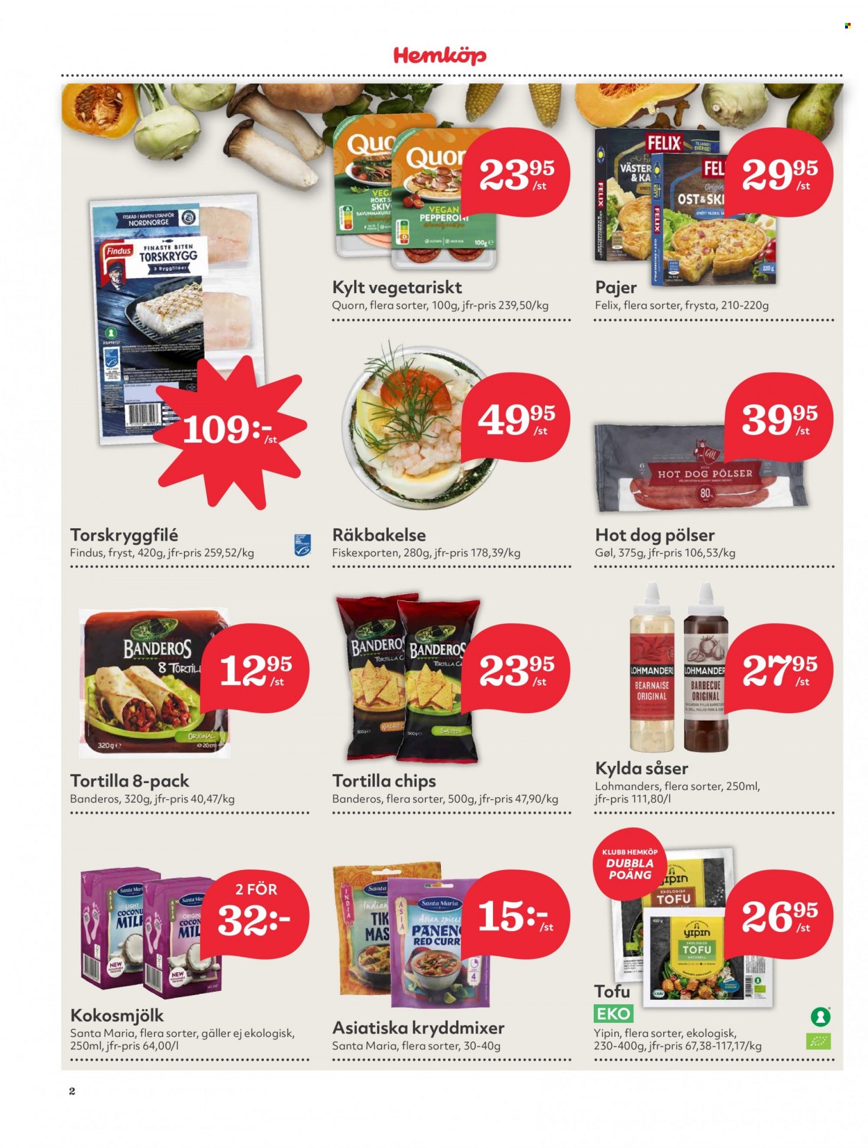 Hemköp reklamblad - 25/9 2023 - 1/10 2023. Sida 2