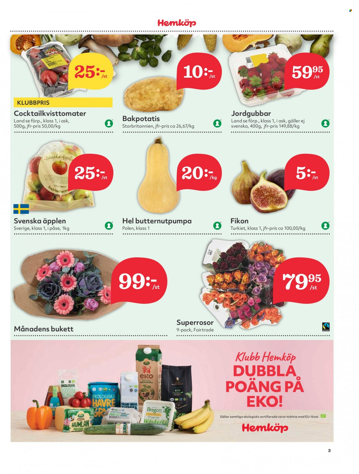 Hemköp reklamblad - 25/9 2023 - 1/10 2023. Sida 3