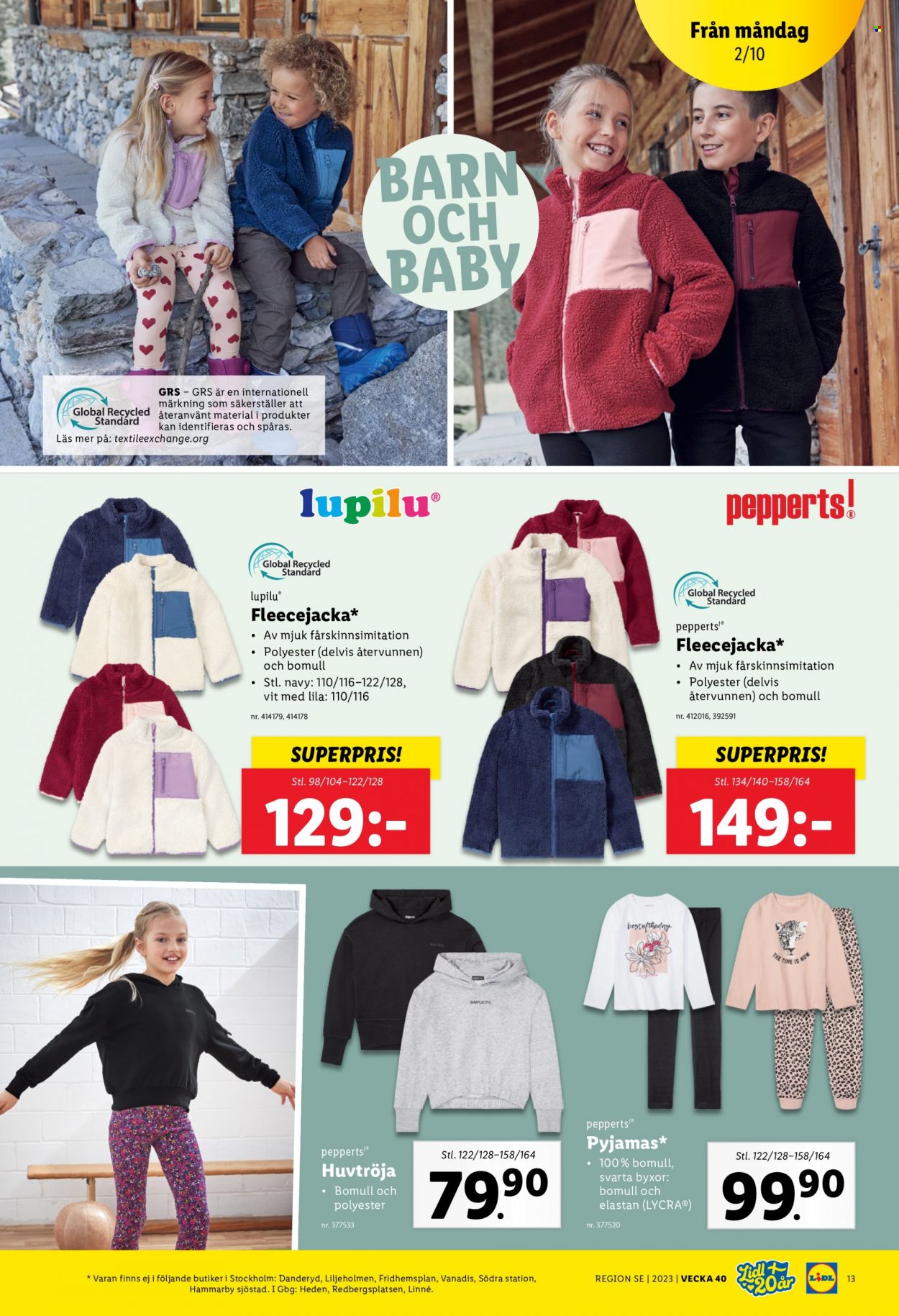 Lidl reklamblad - 2/10 2023 - 8/10 2023. Sida 20