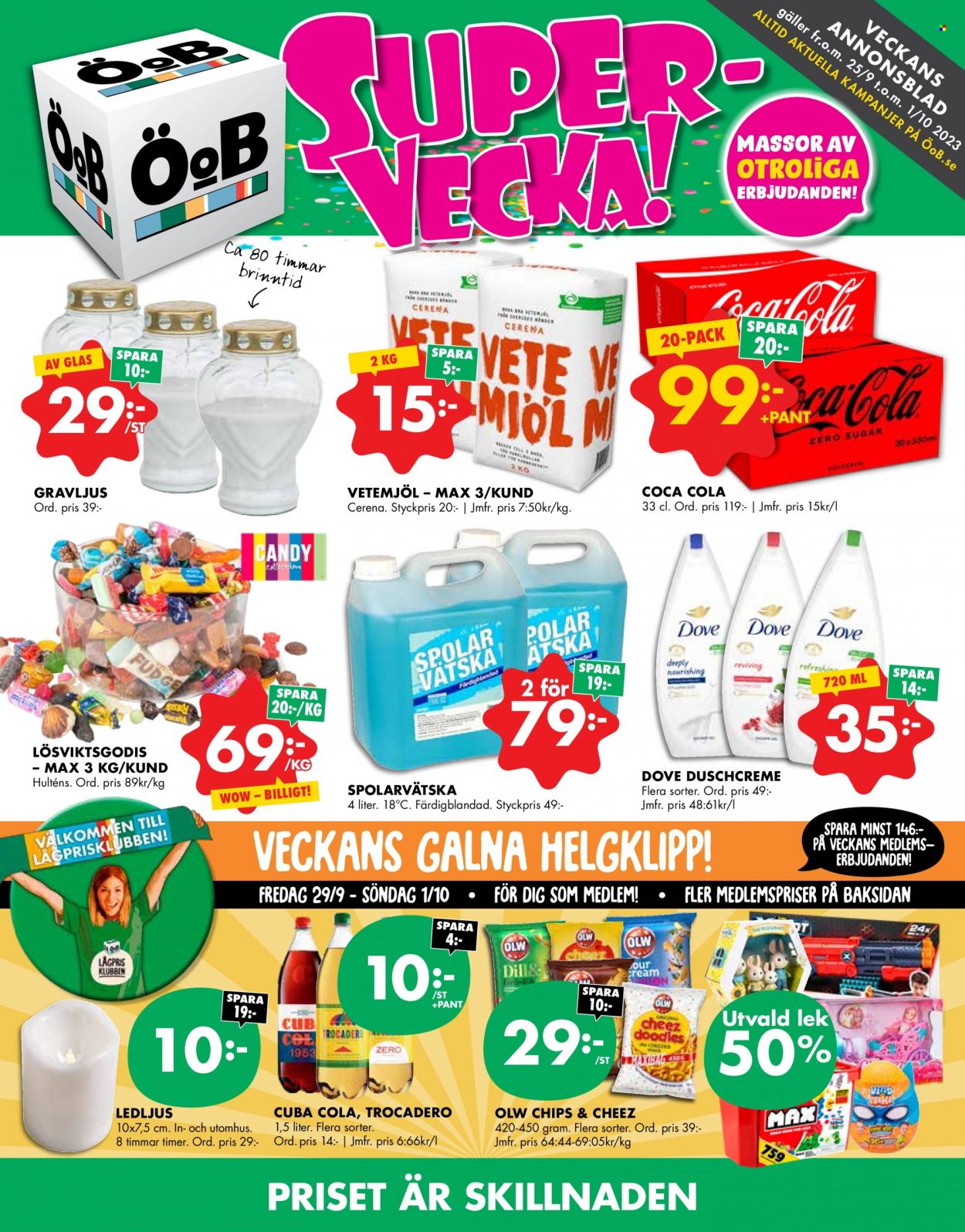 ÖoB reklamblad - 25/9 2023 - 1/10 2023. Sida 1