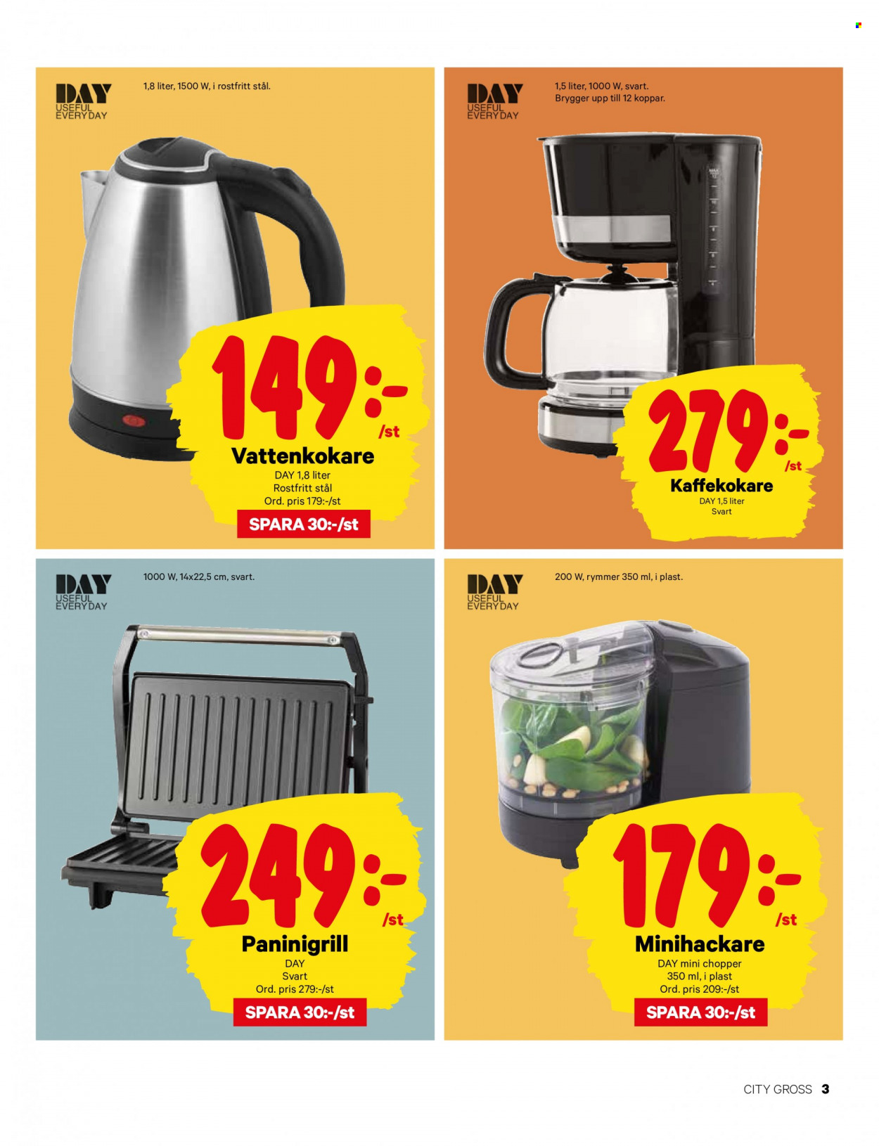 City Gross reklamblad - 25/9 2023 - 22/10 2023. Sida 3