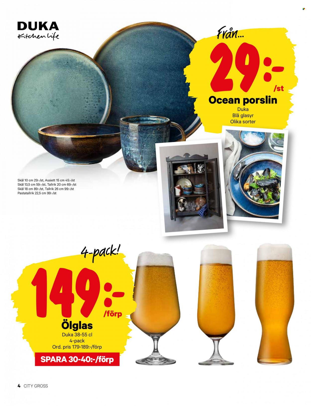 City Gross reklamblad - 25/9 2023 - 22/10 2023. Sida 4