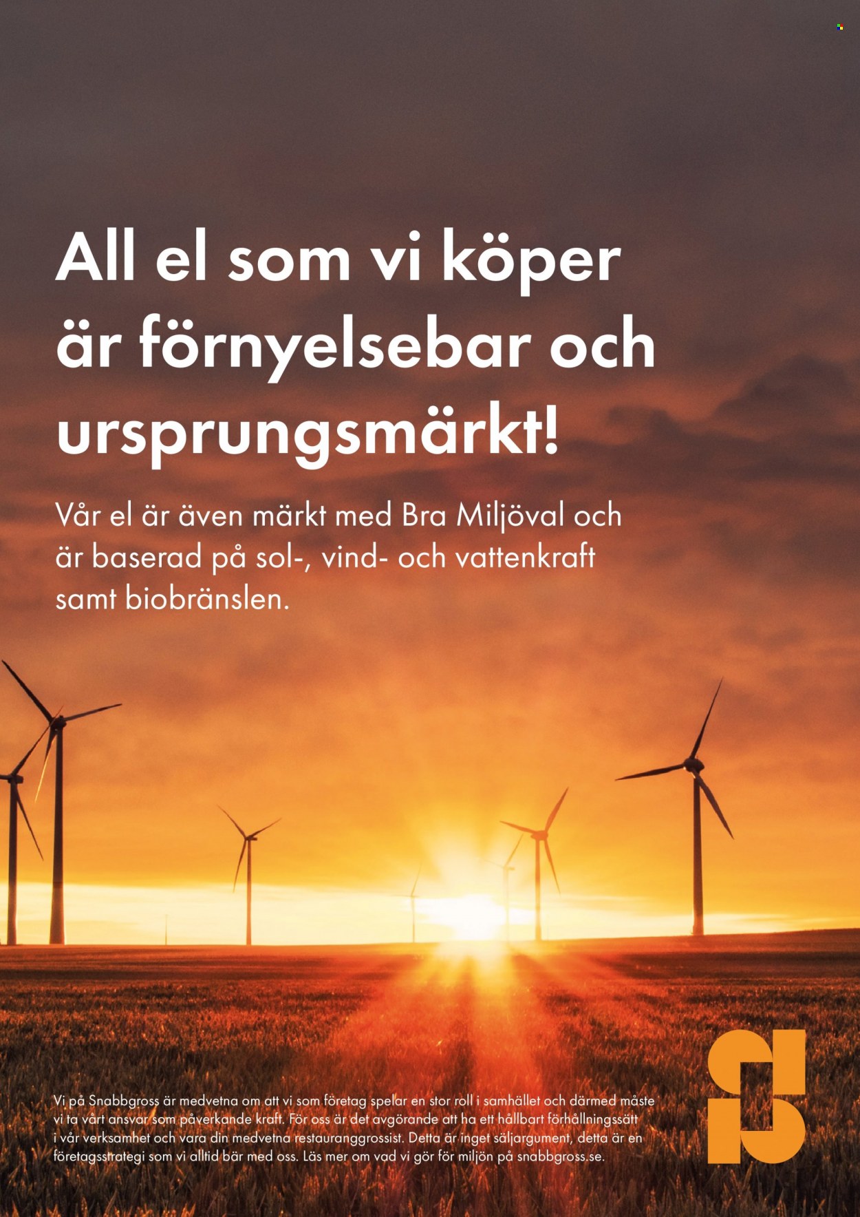 Snabbgross reklamblad - 25/9 2023 - 8/10 2023. Sida 15