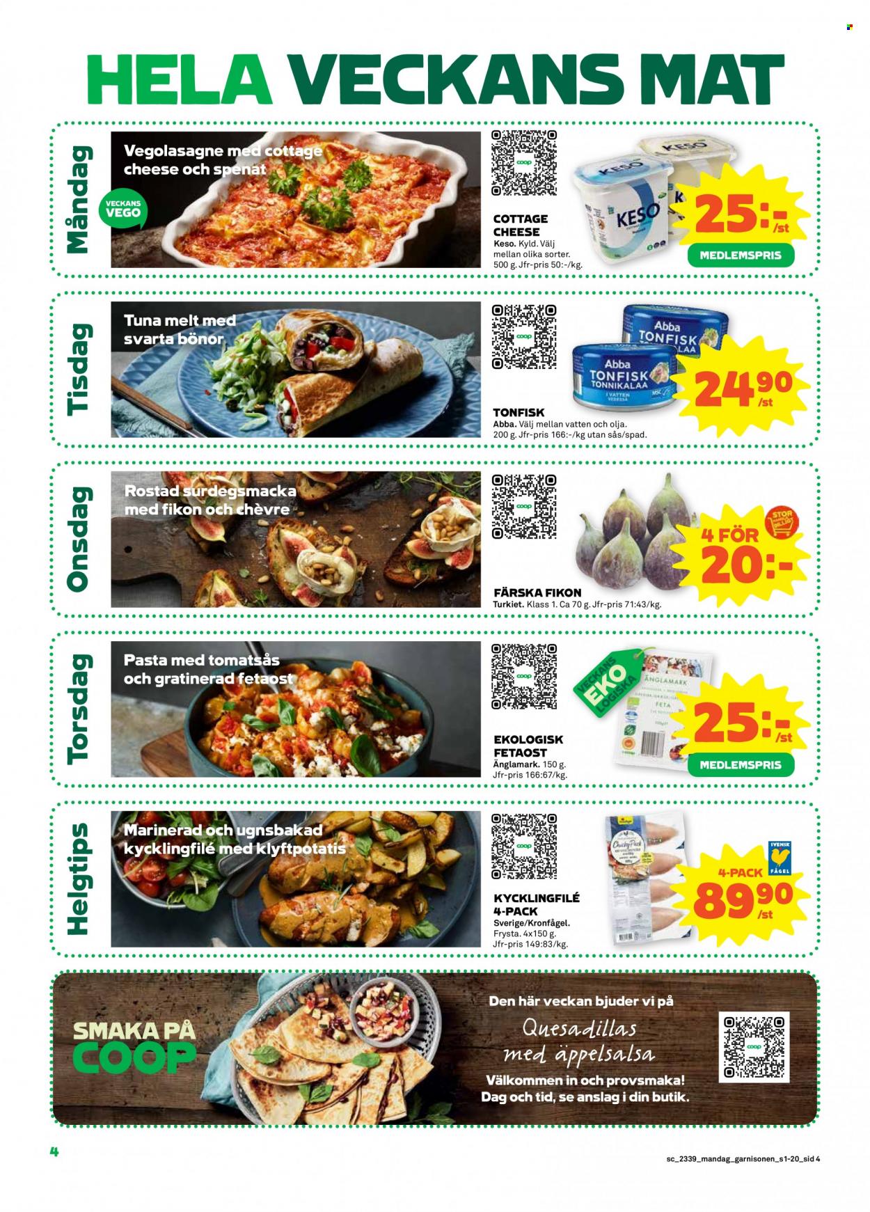 Coop reklamblad - 25/9 2023 - 1/10 2023. Sida 4