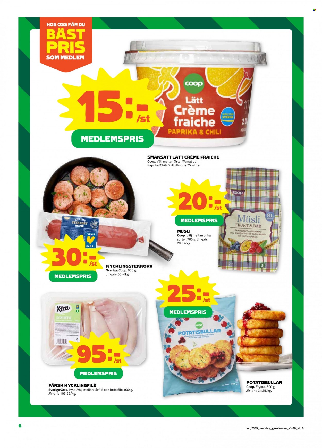 Coop reklamblad - 25/9 2023 - 1/10 2023. Sida 6