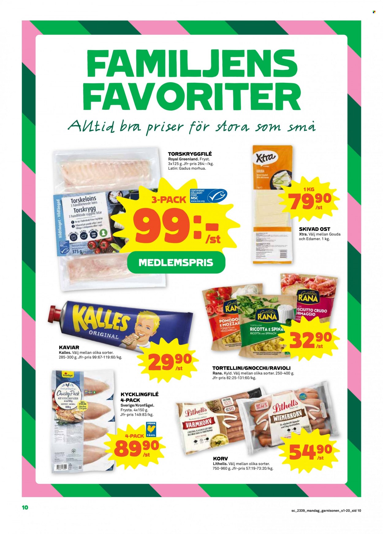 Coop reklamblad - 25/9 2023 - 1/10 2023. Sida 10