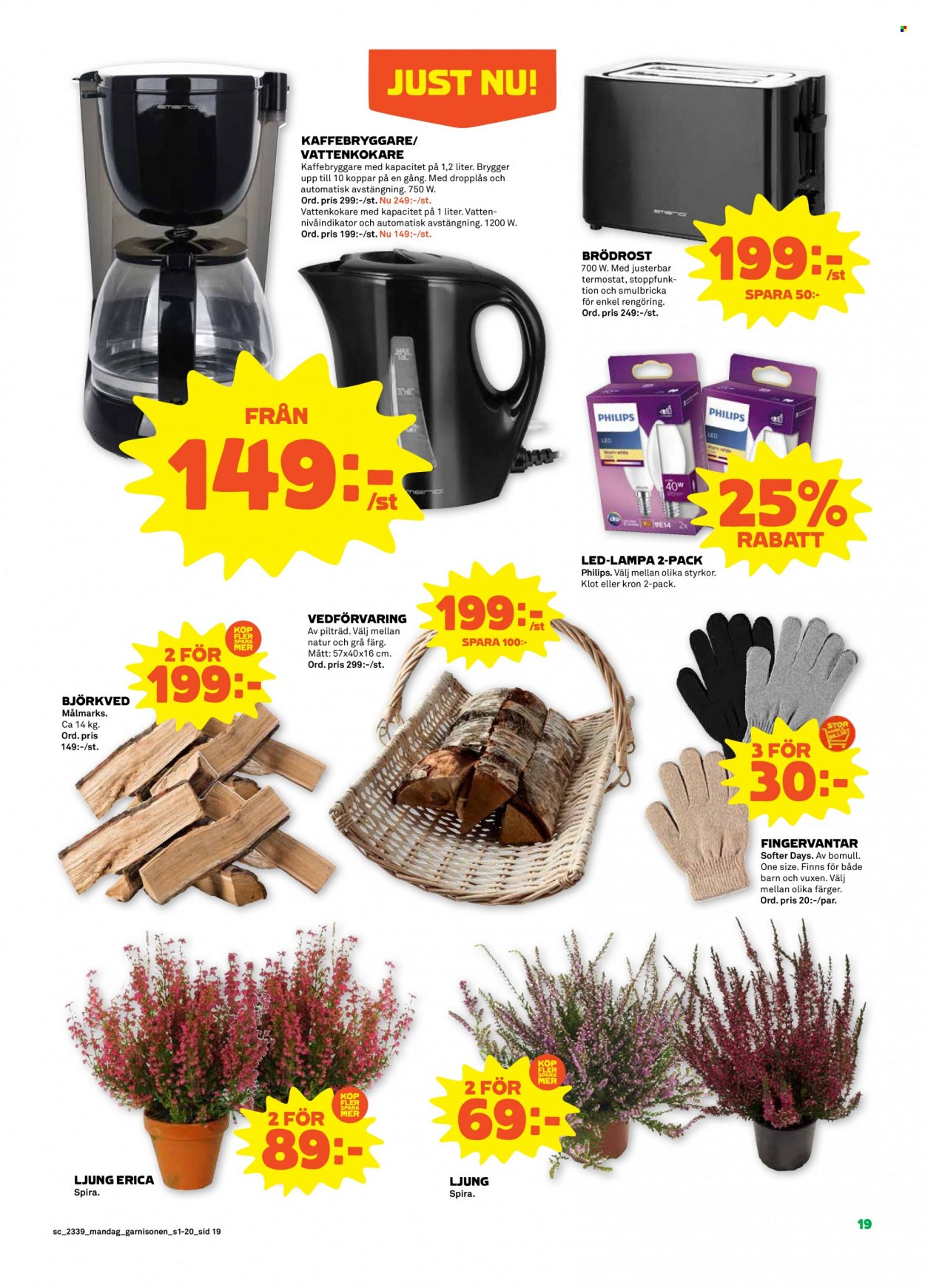 Coop reklamblad - 25/9 2023 - 1/10 2023. Sida 19