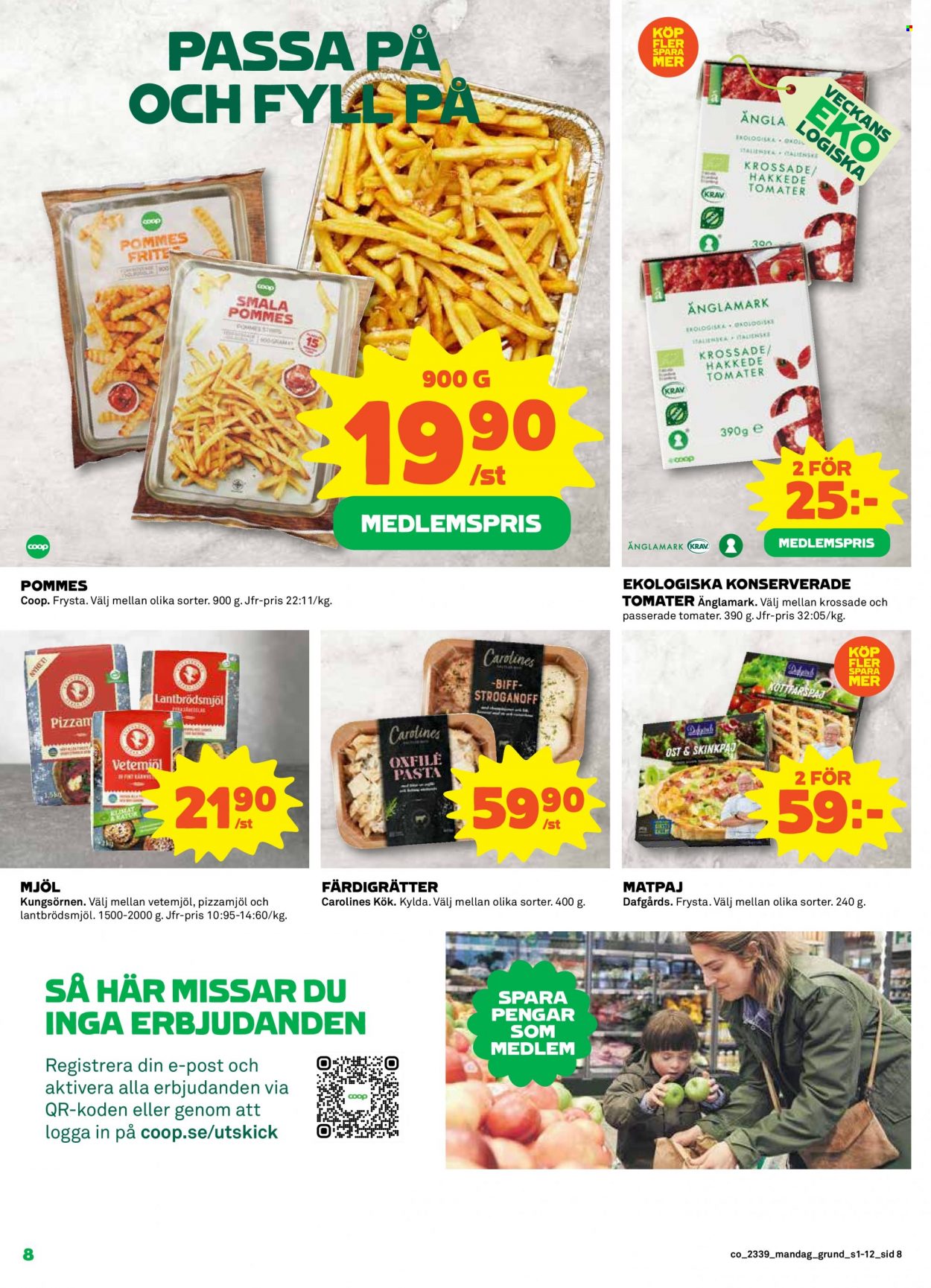 Coop reklamblad - 25/9 2023 - 1/10 2023. Sida 8