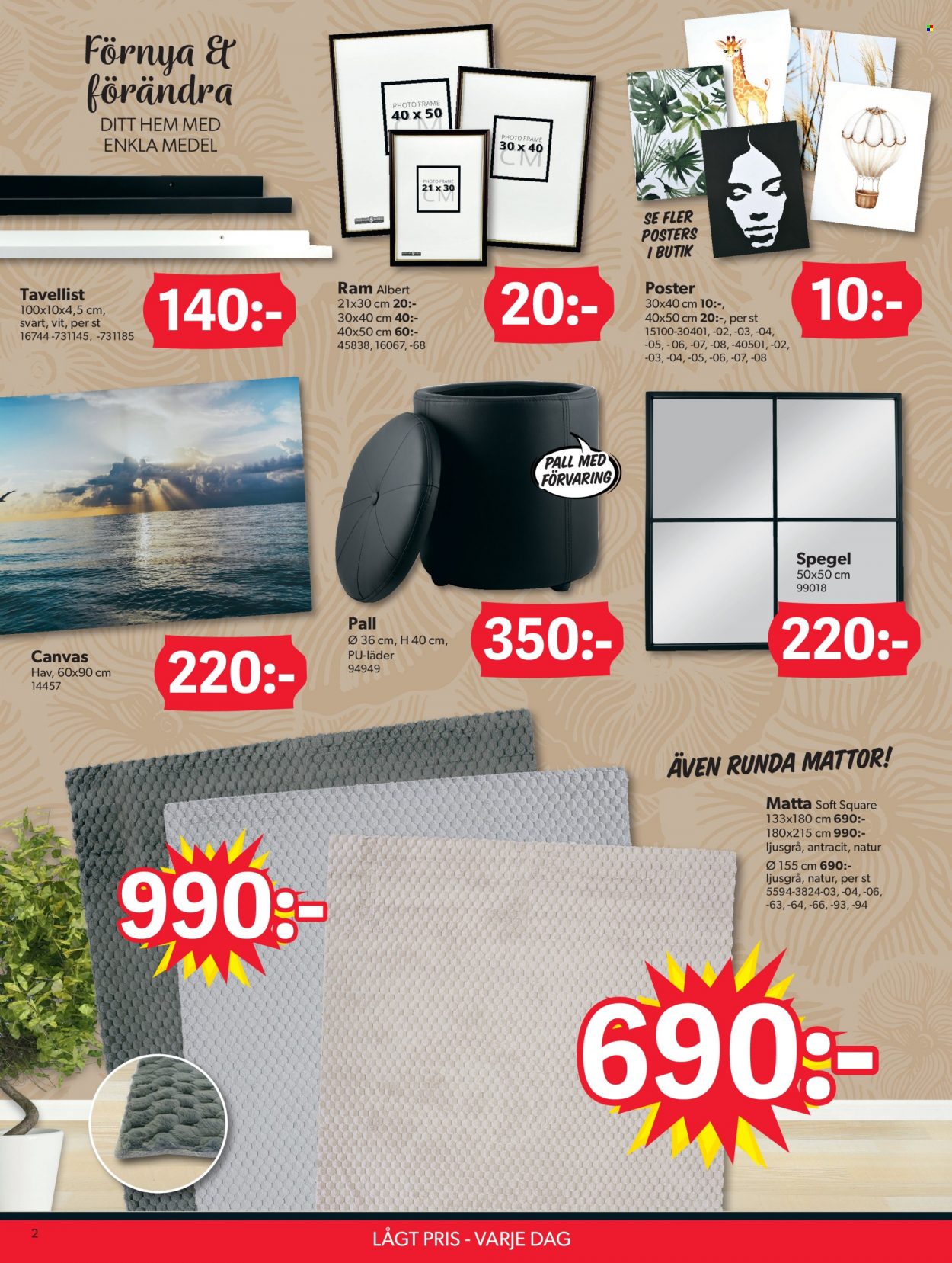DollarStore reklamblad. Sida 2