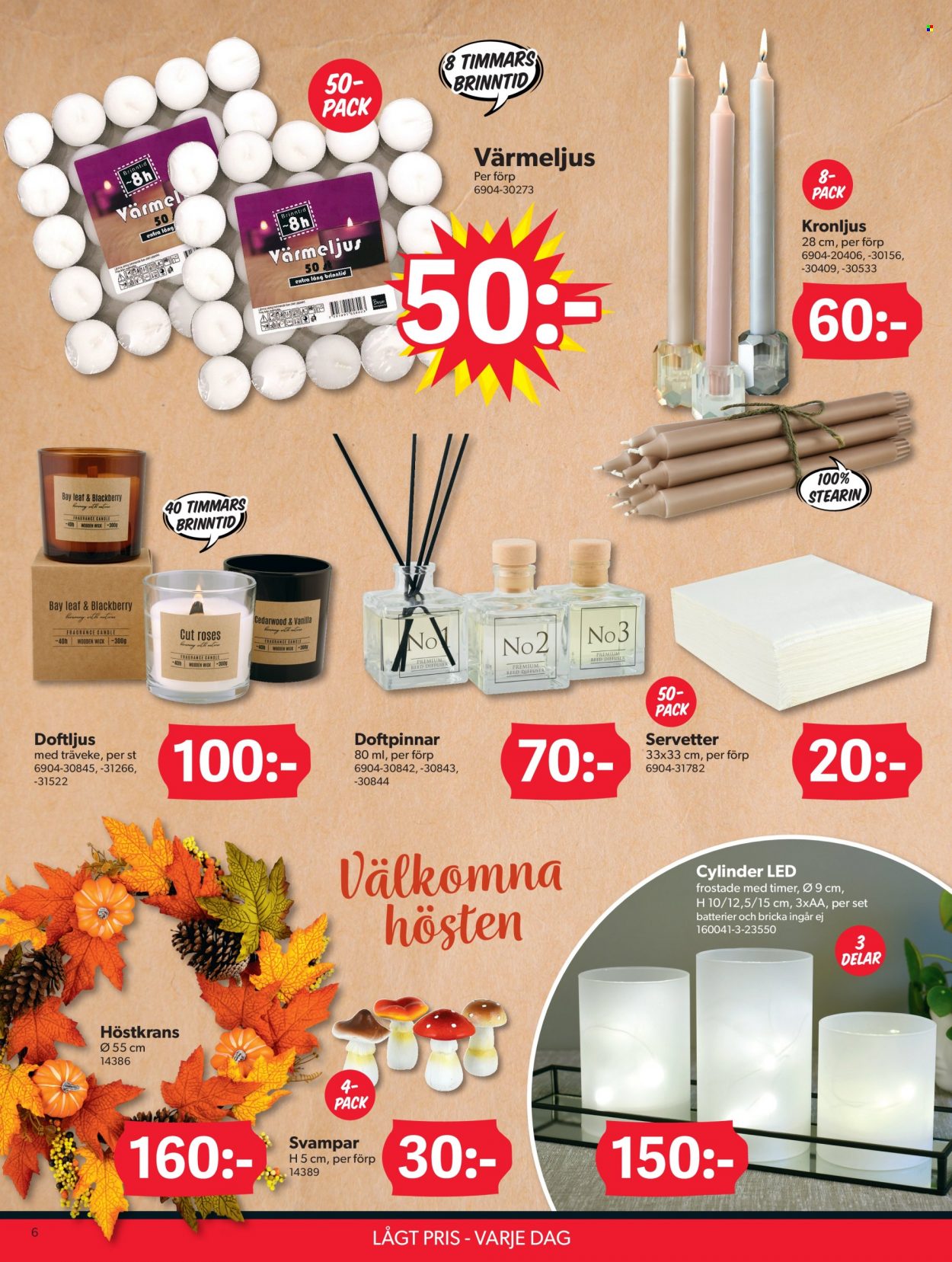 DollarStore reklamblad. Sida 6