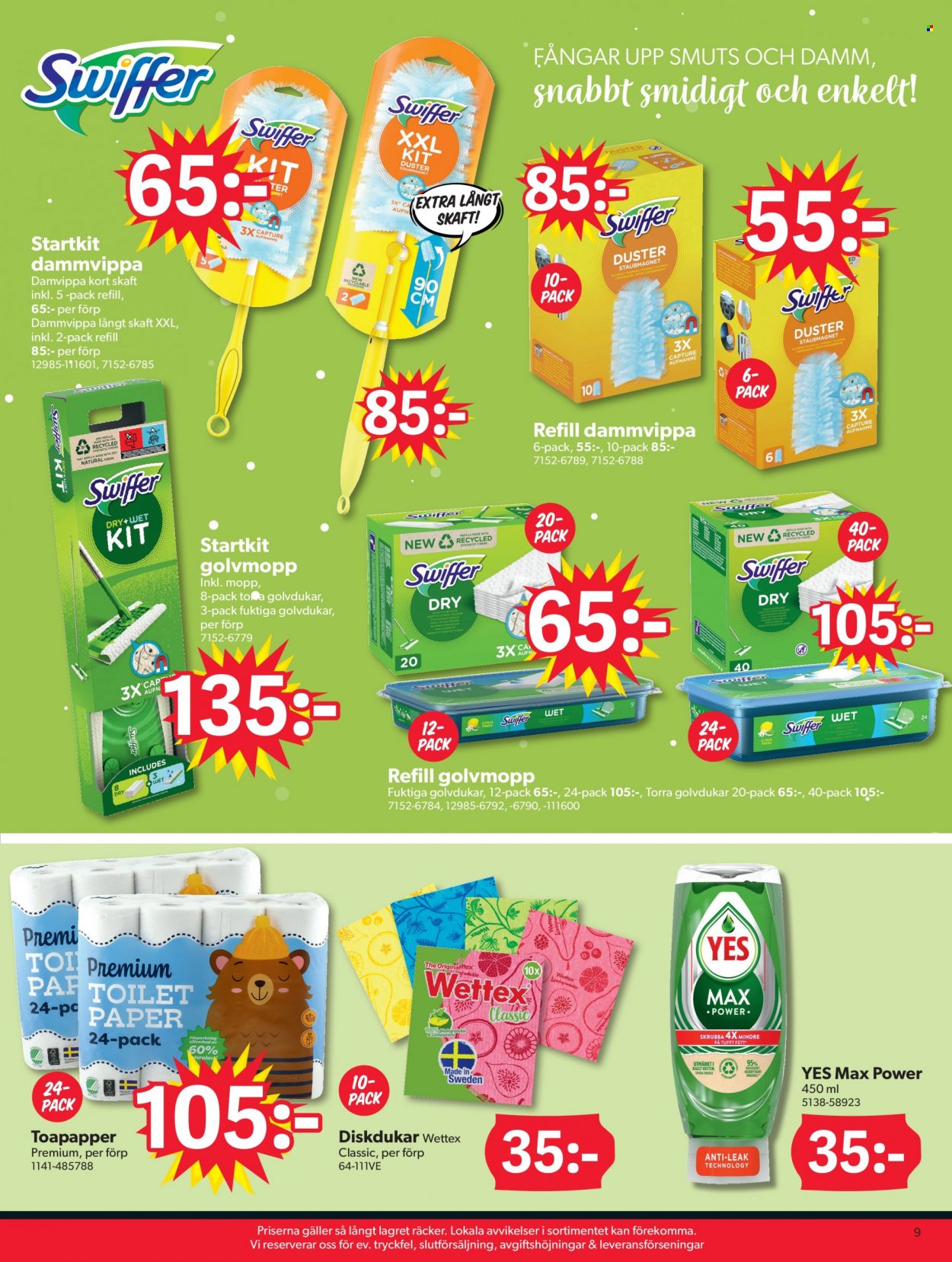 DollarStore reklamblad. Sida 9