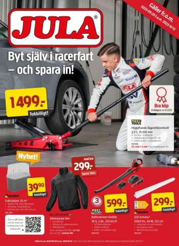 Jula reklamblad - 29/9 2023 - 12/10 2023.