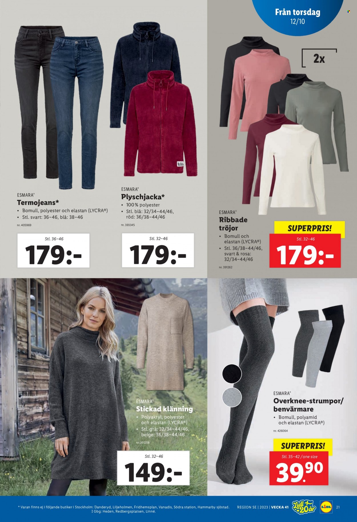 Lidl reklamblad - 9/10 2023 - 15/10 2023. Sida 28