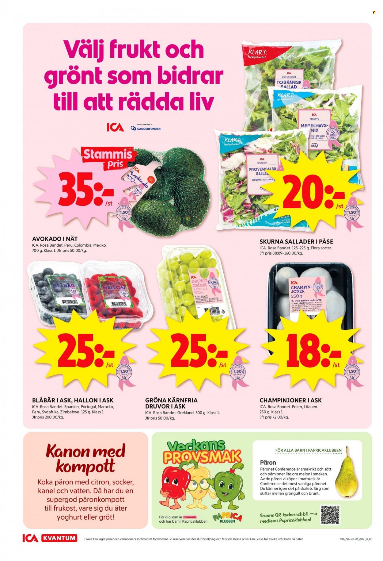 ICA reklamblad - 2/10 2023 - 8/10 2023. Sida 2