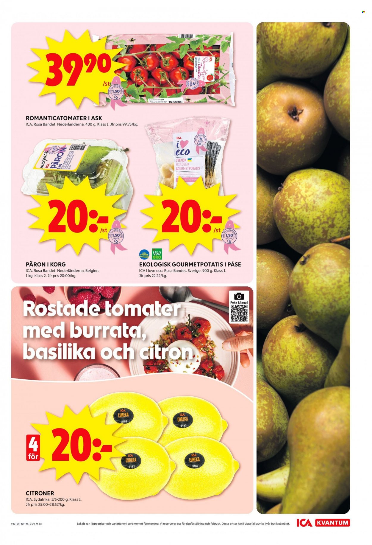 ICA reklamblad - 2/10 2023 - 8/10 2023. Sida 3
