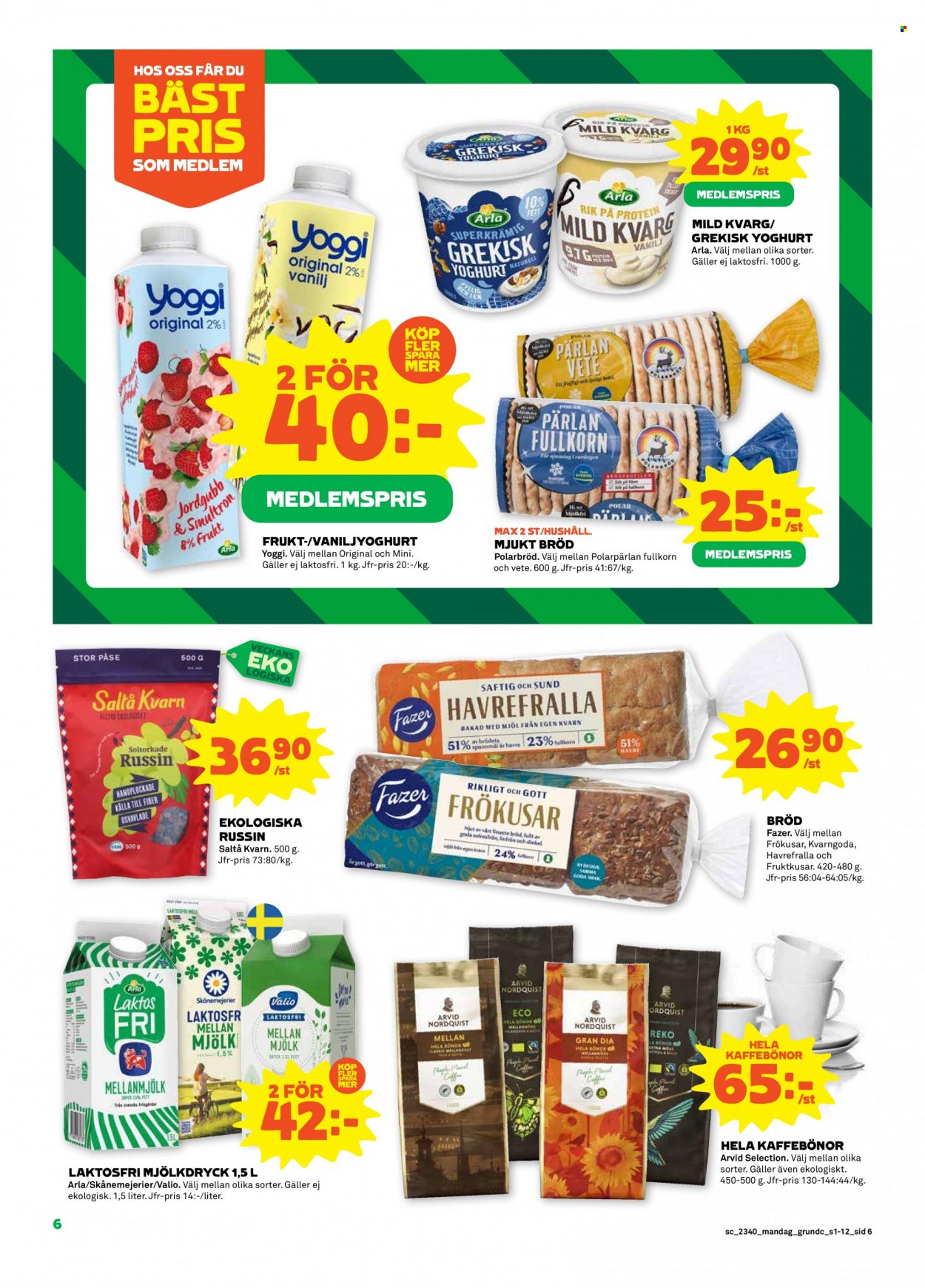 Coop reklamblad - 2/10 2023 - 8/10 2023. Sida 6