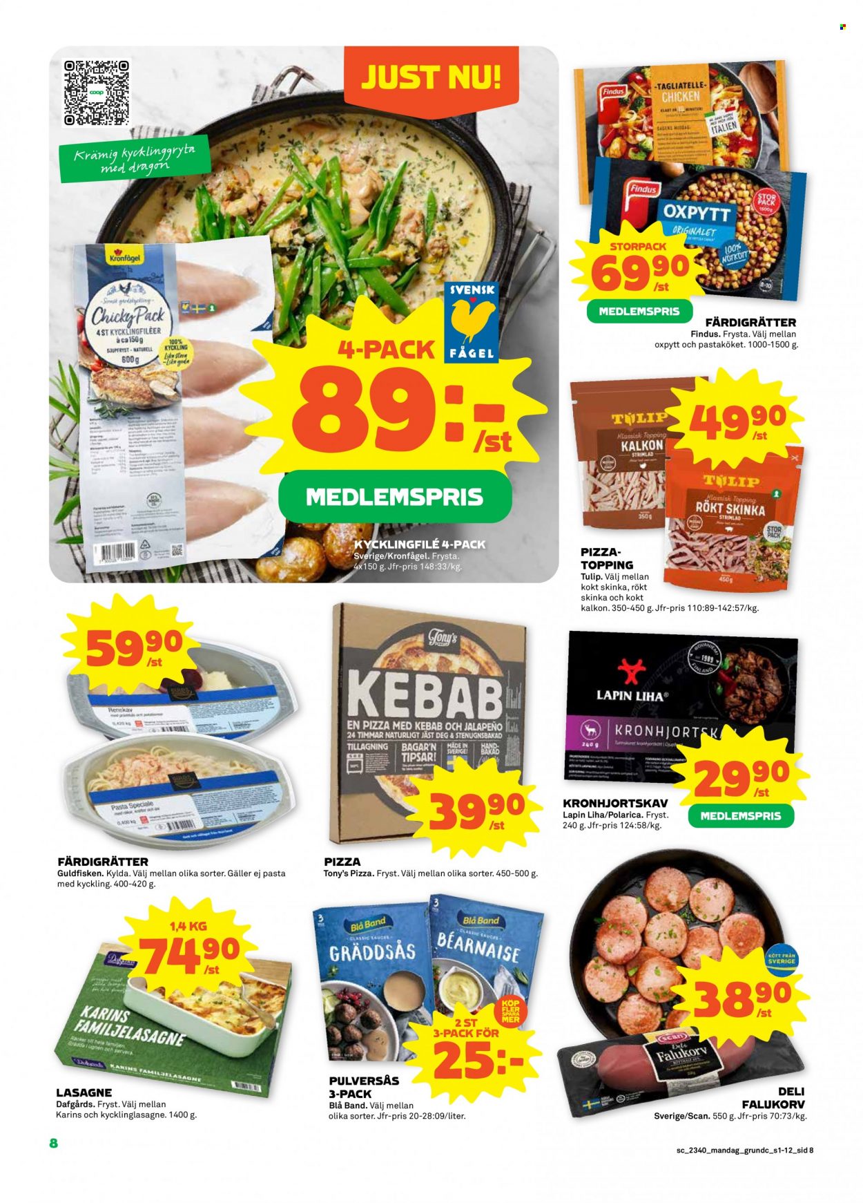 Coop reklamblad - 2/10 2023 - 8/10 2023. Sida 8