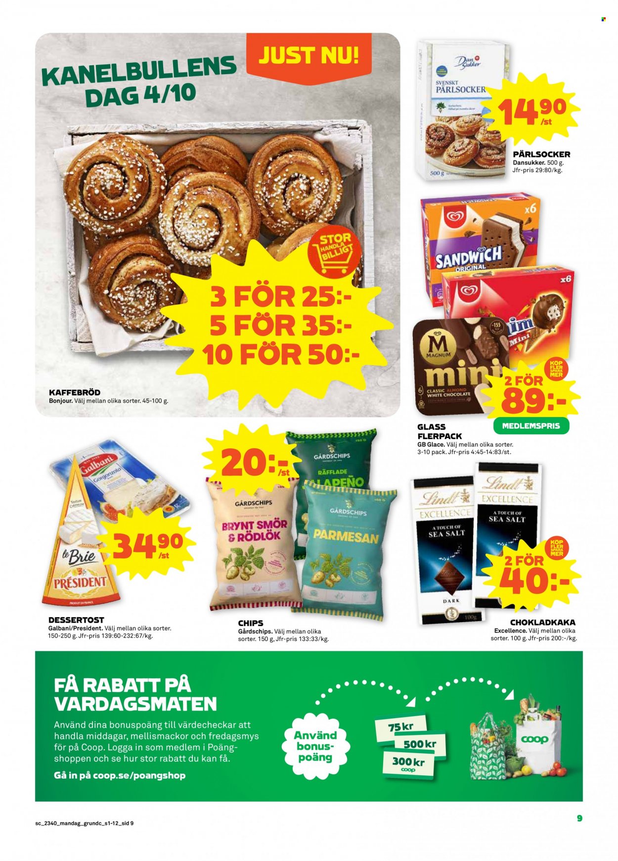 Coop reklamblad - 2/10 2023 - 8/10 2023. Sida 9