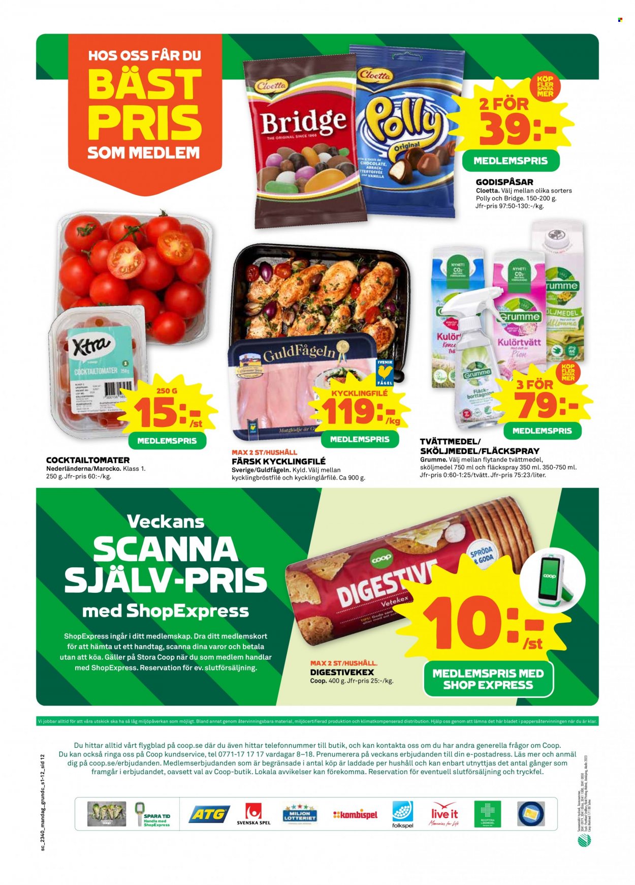 Coop reklamblad - 2/10 2023 - 8/10 2023. Sida 12