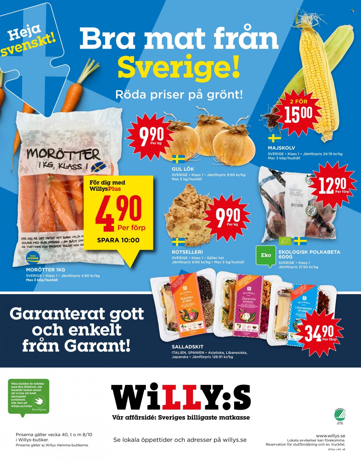 Willys reklamblad - 2/10 2023 - 8/10 2023. Sida 8