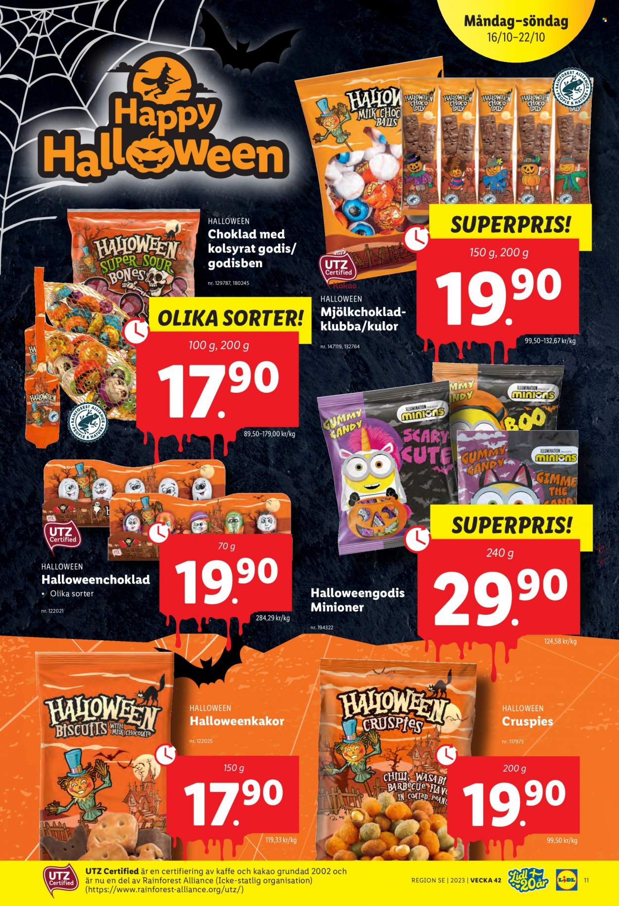 Lidl reklamblad - 16/10 2023 - 22/10 2023. Sida 17