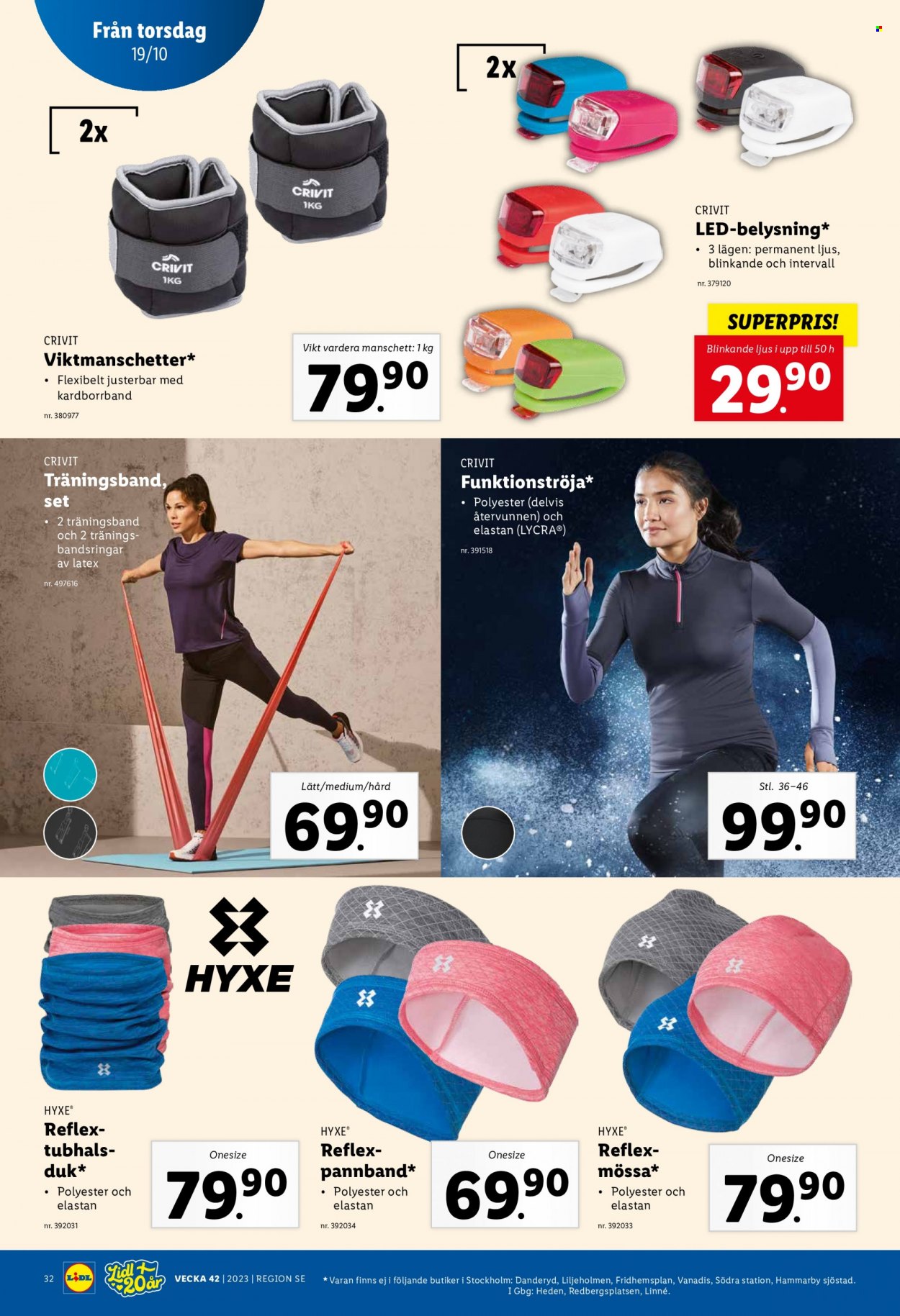 Lidl reklamblad - 16/10 2023 - 22/10 2023. Sida 31