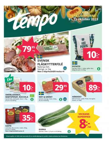 Tempo reklamblad - 9/10 2023 - 15/10 2023.