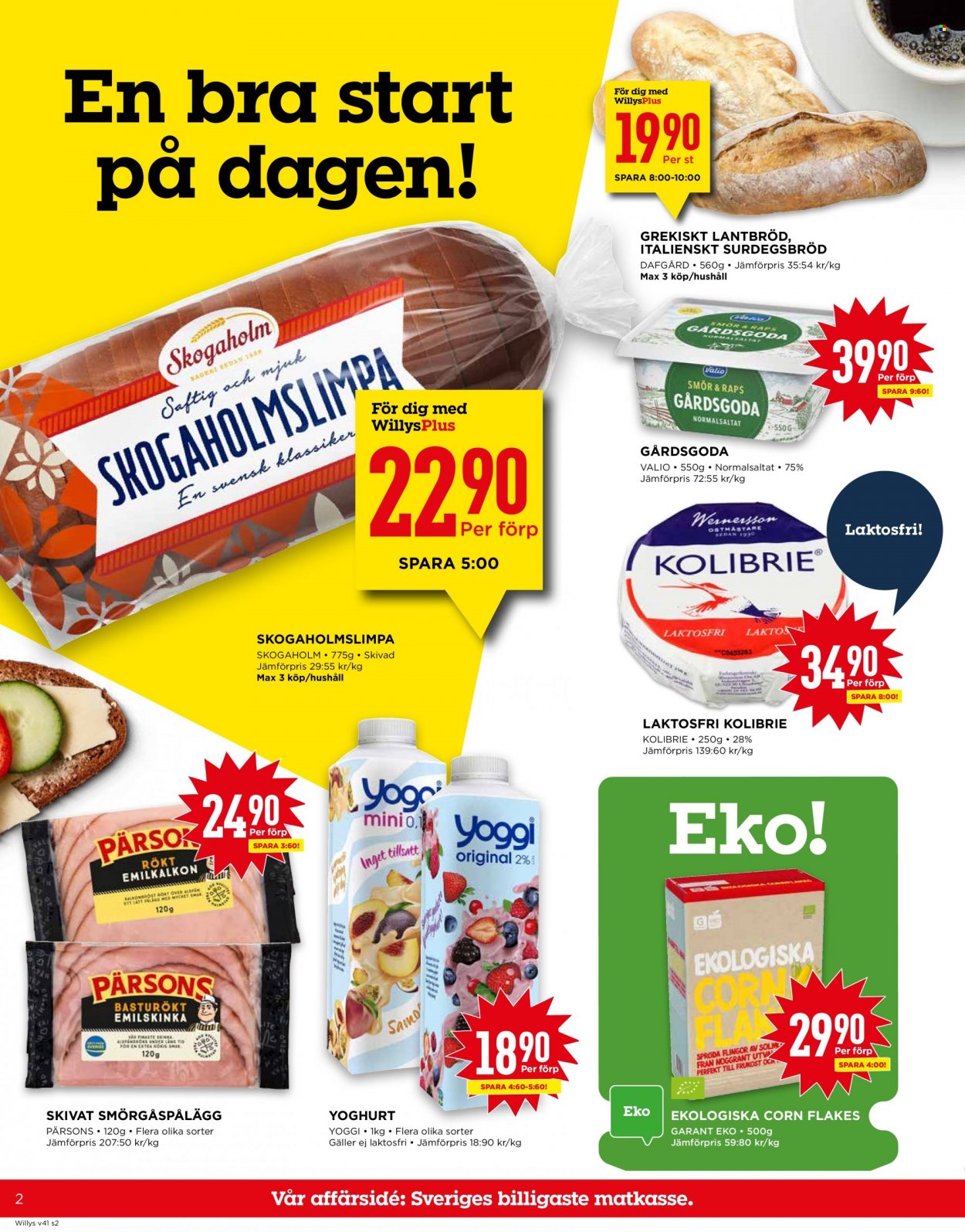 Willys reklamblad - 9/10 2023 - 15/10 2023. Sida 2