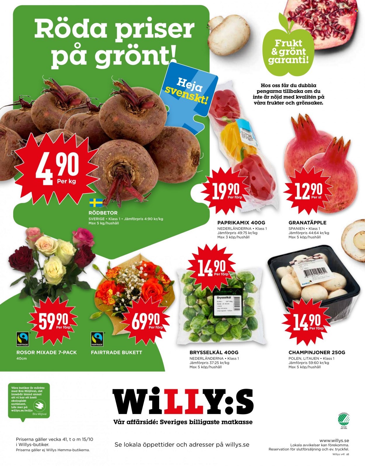 Willys reklamblad - 9/10 2023 - 15/10 2023. Sida 8