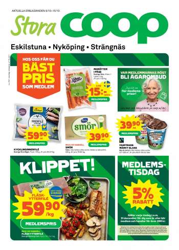 Stora Coop reklamblad - 9/10 2023 - 15/10 2023.