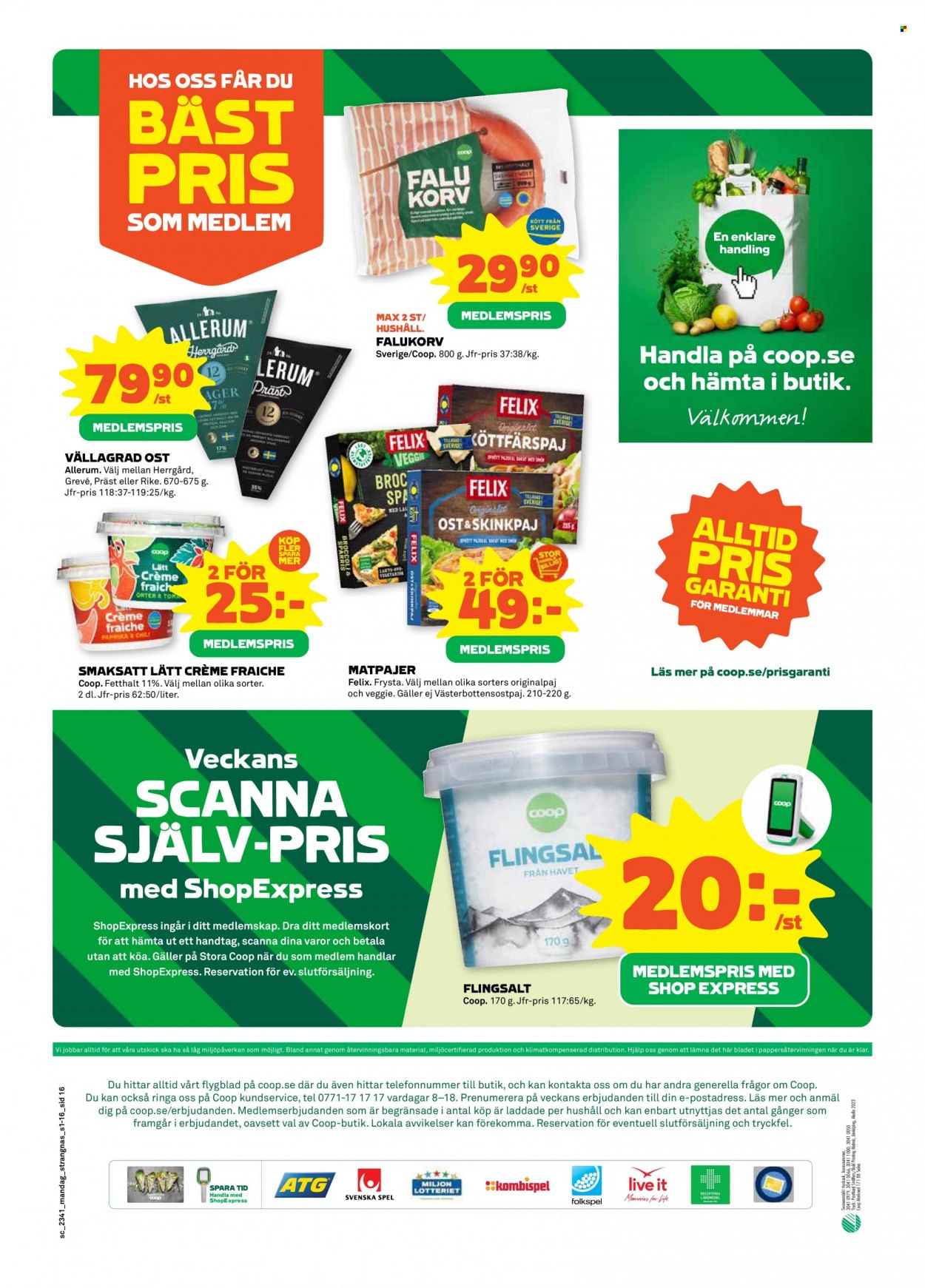 Stora Coop reklamblad - 9/10 2023 - 15/10 2023. Sida 16