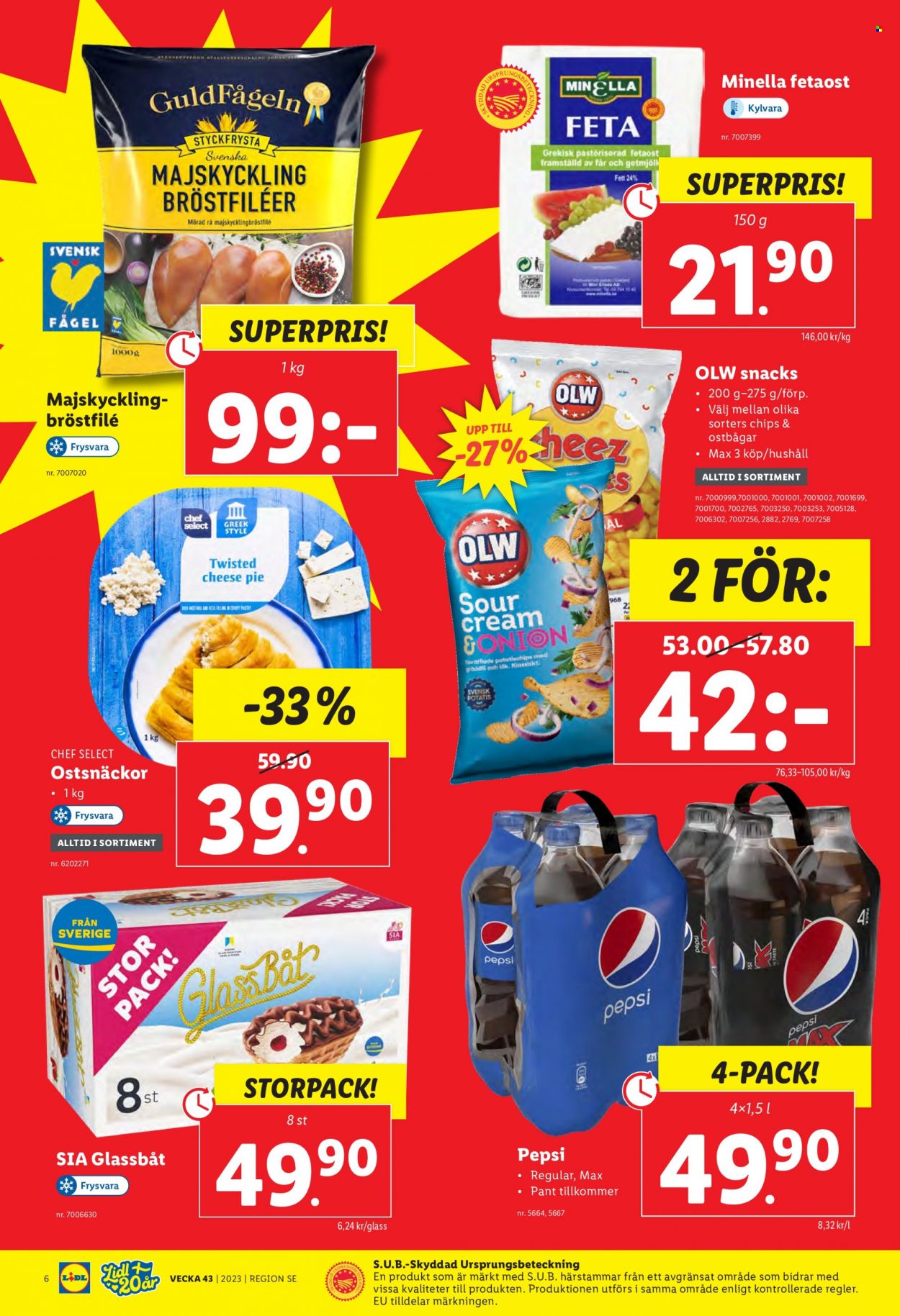 Lidl reklamblad - 23/10 2023 - 29/10 2023. Sida 6