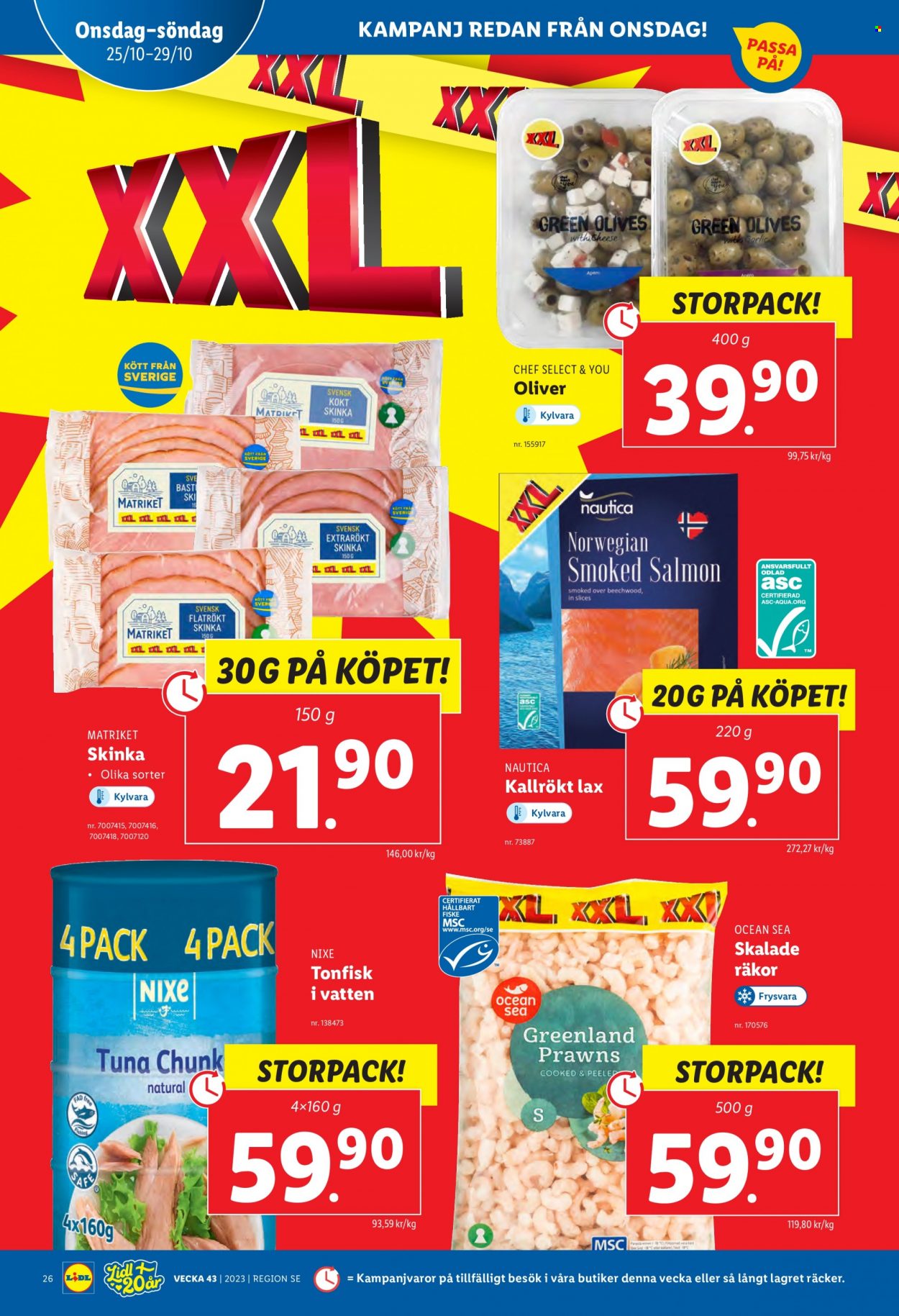 Lidl reklamblad - 23/10 2023 - 29/10 2023. Sida 32