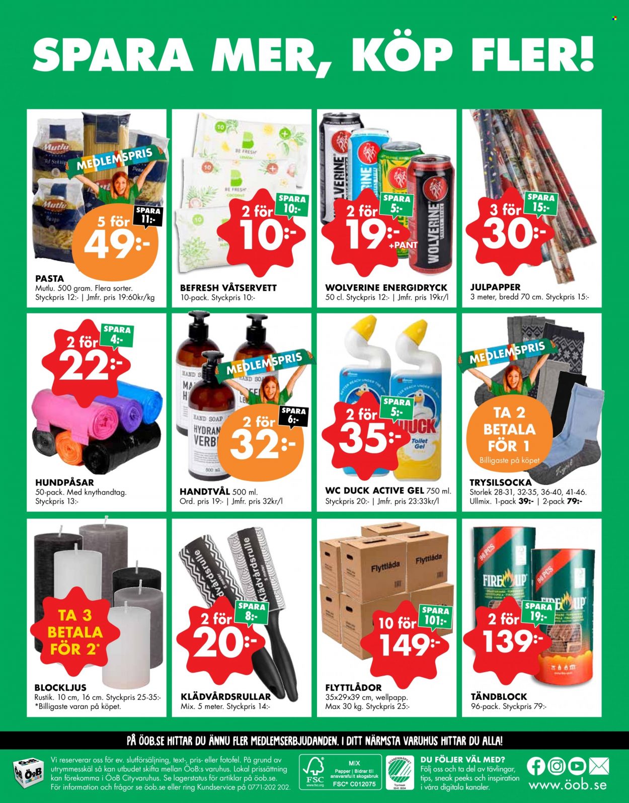 ÖoB reklamblad - 16/10 2023 - 22/10 2023. Sida 12