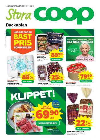 Stora Coop reklamblad - 16/10 2023 - 22/10 2023.