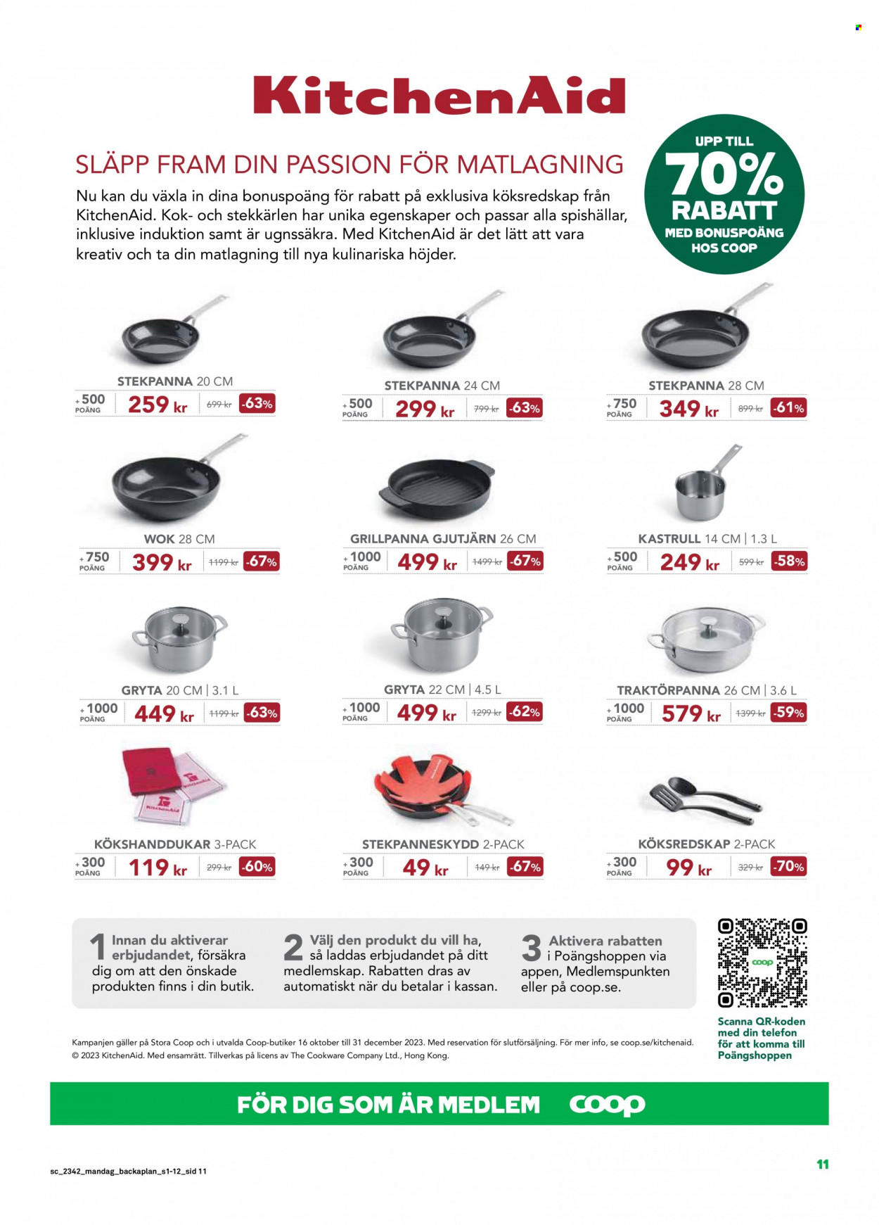 Stora Coop reklamblad - 16/10 2023 - 22/10 2023. Sida 11