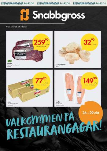Axfood Snabbgross reklamblad - 26/10 2023 - 29/10 2023.