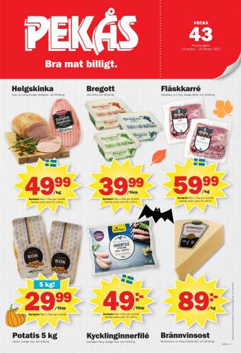 Pekås reklamblad - 23/10 2023 - 29/10 2023.