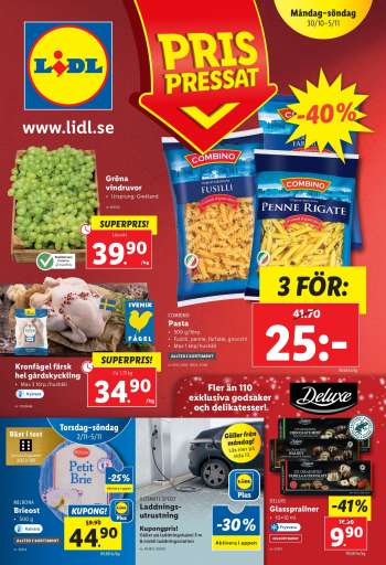 Lidl reklamblad - 30/10 2023 - 5/11 2023.