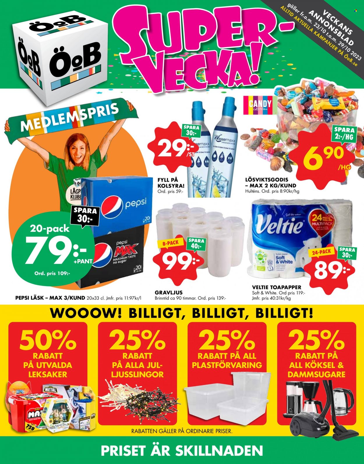 ÖoB reklamblad - 23/10 2023 - 29/10 2023. Sida 1