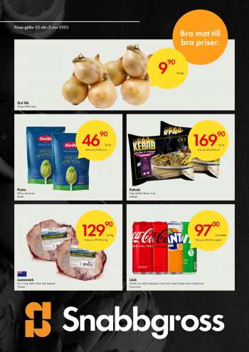 Axfood Snabbgross reklamblad - 23/10 2023 - 5/11 2023.