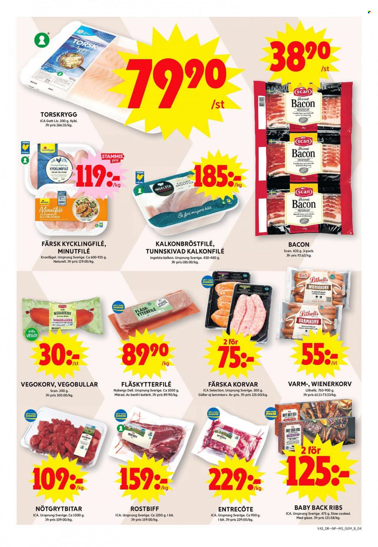 ICA reklamblad - 23/10 2023 - 29/10 2023. Sida 6